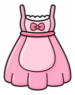 Adorable Sleeveless Dress with Charming Bow Detail 👗🌸💖 Colored Example