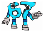 Brainrot 67 Minecraft Numberblocks Inspired Robot Character 🤖💙🎮 Colored Example