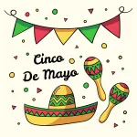 Celebrating Cinco de Mayo with Traditional Music and Hats 🎉🎶🇲🇽 Colored Example