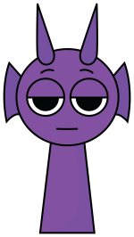 Durple the Musical Dragon Friend 🎺🐉✨ Colored Example