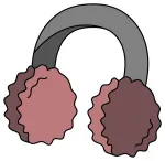 Fluffy Winter Ear Muffs 🧣🧤❄️ Colored Example