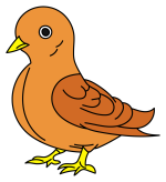 Gentle Dove with a Peaceful Presence 🕊️🌿💙 Colored Example