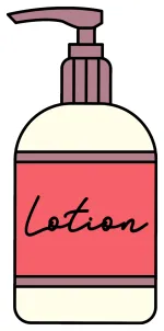 Lotion Bottle with Pump for Soft Skin 💧🧴✨ Colored Example