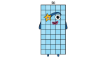 Numberblock 50 the Rock and Roll Superstar 🎵🎸🎤 Colored Example