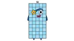 Numberblock 50 the Rock and Roll Superstar 🎵🎸🎤 Colored Example