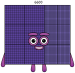 Numberblocks 6600 the Supercomputer 🖥️🔢🤖 Colored Example