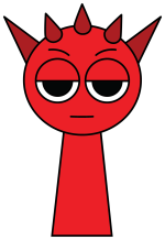 Raddy the Grumpy Beat Maker 🥁👹💤 Colored Example
