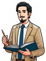 Teacher Lecturing 🎓📚👨‍🏫 Colored Example