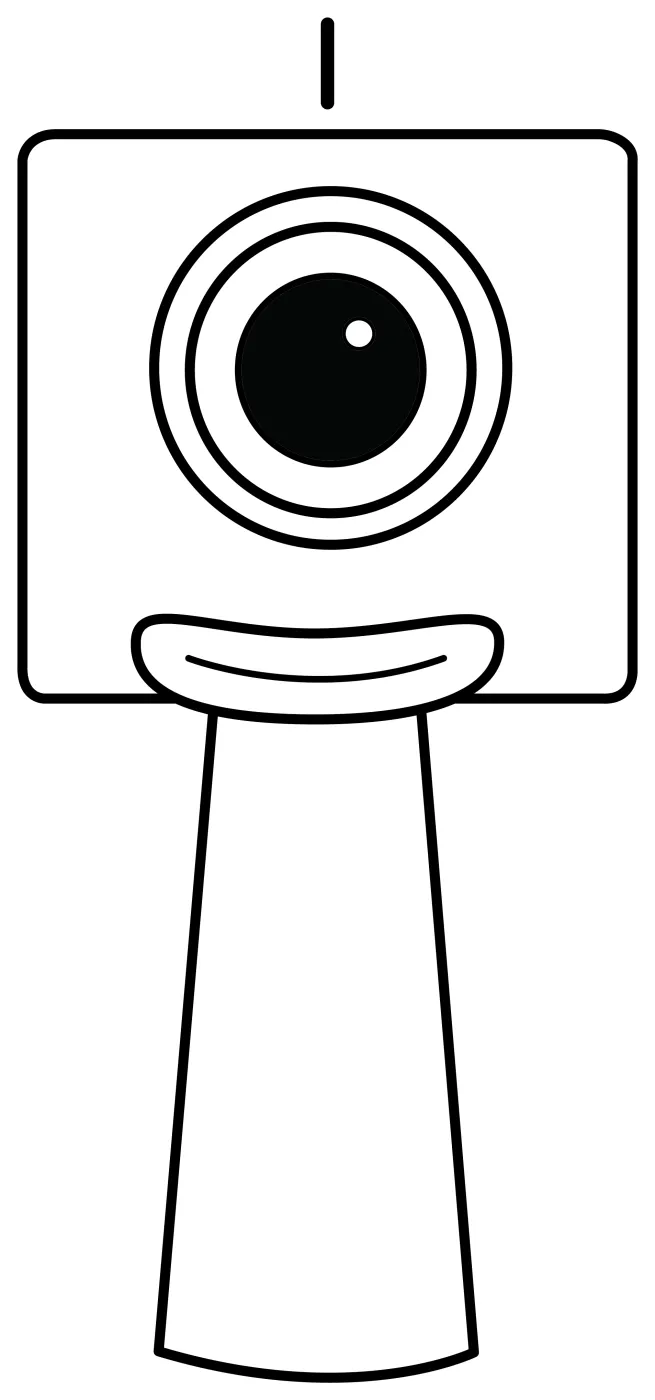 Numberblock Sprunki 1 - Red Square Character with Eye 🟥👁️😊 Coloring Page
