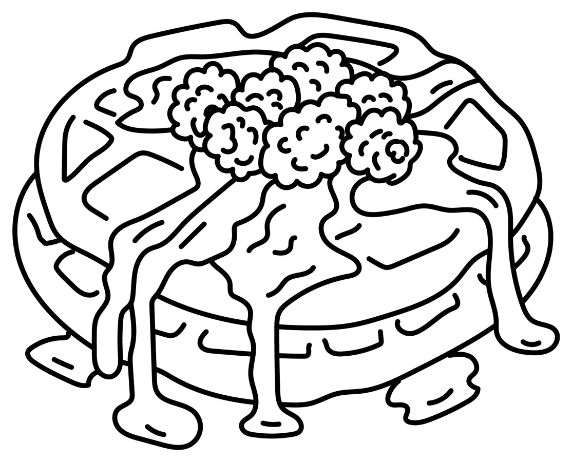 breakfast Coloring Pages: 10 Free Printable Sheets