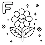 F is for Flower 🌸💚📚