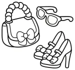 Adorable Fashion Accessories with Bow Details 👠👓👜
