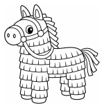 Adorable Piñata Horse for Cinco de Mayo Celebrations 🎉🐴🎊