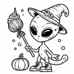 Halloween Alien 👽🎃