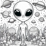Alien on a Strange Planet 👽🪐