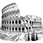 Ancient Roman Colosseum 🏟️🏛️
