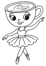 Ballerina Cappuccina Dancing with Grace 🎭☕️💃
