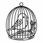 A Bird in a Cage 🐦🪟