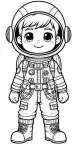 Boy in Astronaut Suit 🚀🌌👨‍🚀