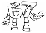 Brainrot 67 Minecraft Numberblocks Inspired Robot Character 🤖💙🎮