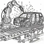 Car Assembly Robot Welding 🤖🚗🔧