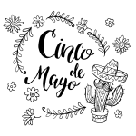 Celebrating Cinco de Mayo with Flowers and a Sombrero 🌼🎉🌵
