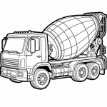 Cement Mixer Truck 🚚🏗️