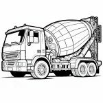 Cement Mixer Truck 🚚🏗️
