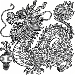 Chinese Dragon for the Chinese Lunar New Year 🐉🎊
