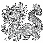Chinese Dragon with Lantern 2024 🐉🏮2024