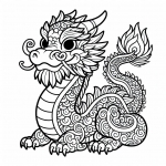 Cute Chinese Dragon 🐉