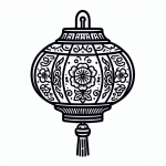 Chinese Lantern Decoration for Chinese New Year 🏮