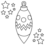 Christmas Bauble with Stars 🌟🎄🎁