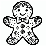 Gingerbread Man Cookie for Christmas 🍪🎄