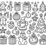 Christmas related Objects arranged 🎄🎁