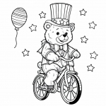 Circus 🎪 Bear on Bicycle 🐻🚴