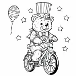 Circus 🎪 Bear on Bicycle 🐻🚴