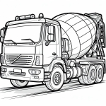 Concrete Mixer Truck 🚚🏗️