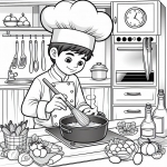 a chef who cooks 👨‍🍳🔪