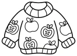 Cozy Sweater with Apples Bold & Easy 🍎🧶👕