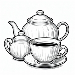 Cup of Tea and Teapot ☕🫖