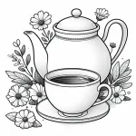 Cup of Tea and Teapot ☕🫖