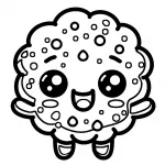 Cute Chocolate Chip Cookie 🍪🍫😊