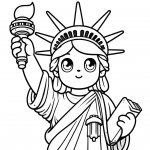Cute Statue of Liberty New York 🗽🔥🇺🇸