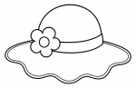Cute Summer Sun Hat with Flower 🌸☀️👒