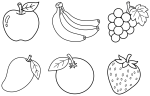 Delicious Assorted Fruits Collection 🍎🍌🍇