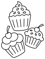 Delicious Cupcakes with Toppings 🎂🧁🍒