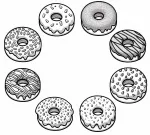 Donuts in a Circle 🍩⭕