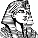 Ancient Egyptian Man Tutankhamun 👨