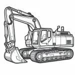 Excavator for Construction Work 🚧🚜